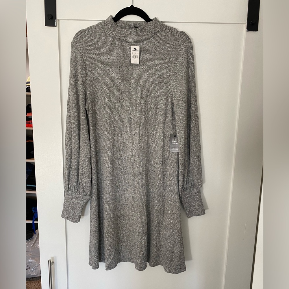woman sweater dress